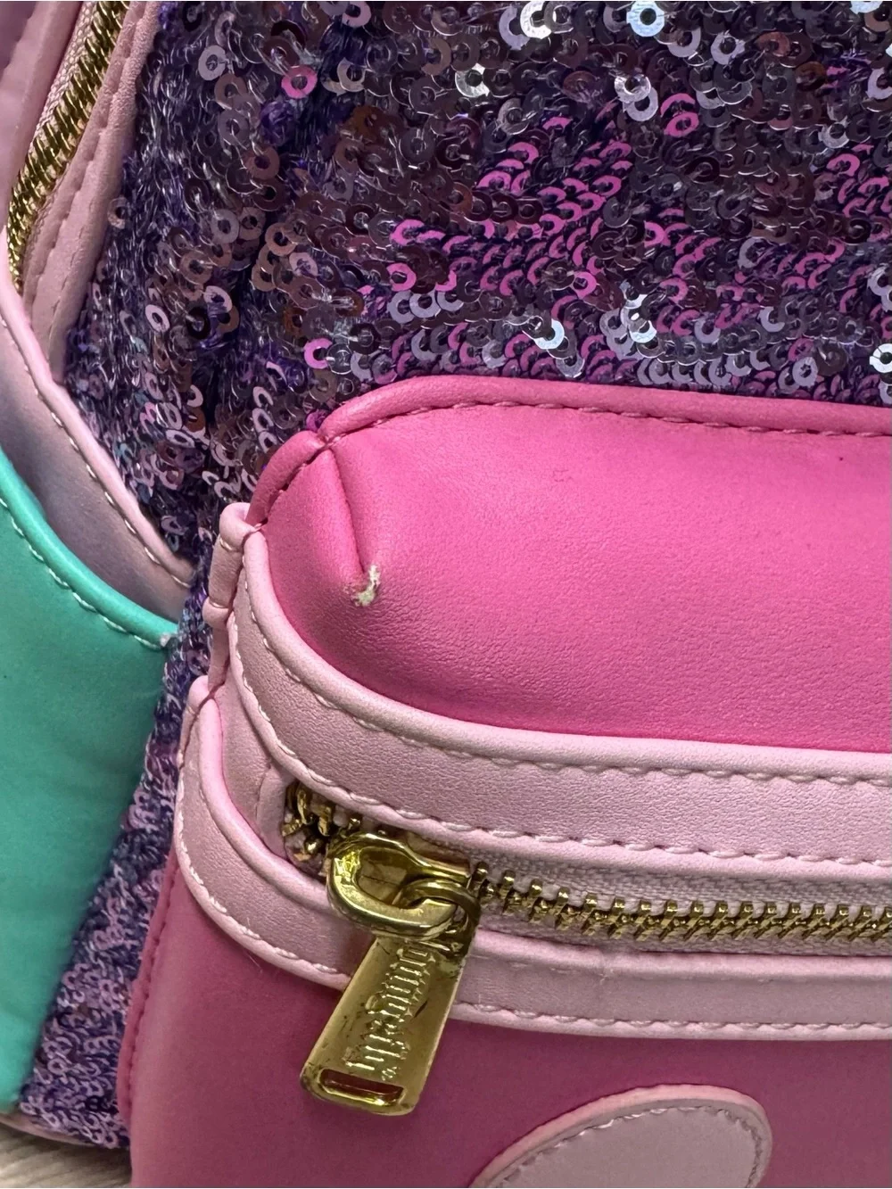 MMMA Mickey Mouse Main Attraction It’s a Small World Loungefly Mini Backpack